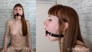 deepthroat penis gag bondage - Penis gag training