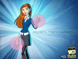 Humungousaur Ben 10 Gwen Alien Porn - HD Wallpaper and background photos of gwen tennyson for fans of Ben Alien  Force images.