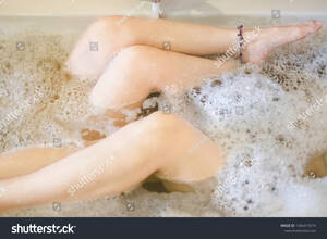 lesbian bubble bath nude - Sexy Naked Lesbian Couple Taking Bath Stock Photo 1384415579 | Shutterstock