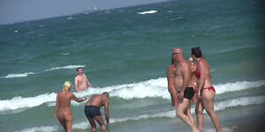 blonde big boobs beach sex - Blonde Milfs Nude At The Nudist Beach Voyeur Hd Video HD SEX Porn Video  14:16