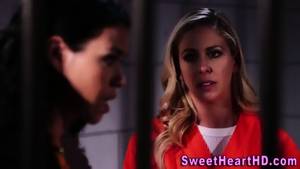 In Prison Lesbian - Busty teen inmate lesbian