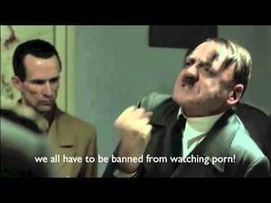Hitler Porn - Hitler reacts to porn being banned in the UK