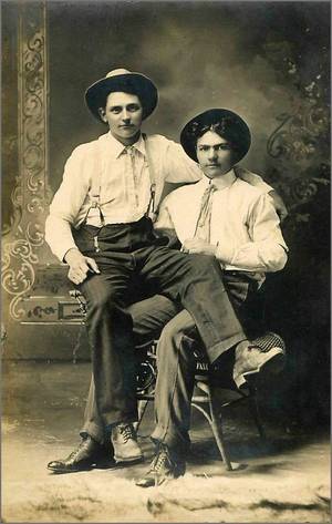 Gay Vintage Porn 1870s - Vintage Couple