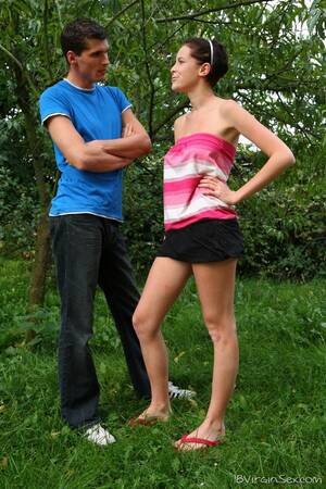 18 year teen firm boobs - 18 year old girl with firm boobs loses her virginity outdoors - HD Porn  Pictures