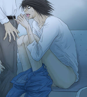 Light Yagami Porn - Death Note Porn on Tumblr: Image tagged with seme light, light yagami, uke l
