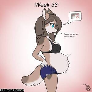 furry pregnant fuck sex - furry pregnancy progression comic porn | HD Porn Comics