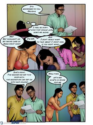 indian college orgies - Shy Indian chick finds herself on the - Silver Cartoon - Picture 2