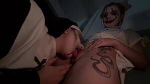Gothic Lesbian Clown Porn - HALLOWEEN PARTY WITH THE CLOWN OF EVIL, ATTACKING ALL THE HORRY-FULL GIRLS  - Pornhub.com