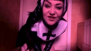 Evil Nun Porn - QueenD â€“ Evil nun drain you in hell | Porno Videos Hub