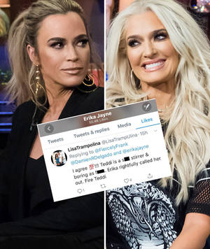 Amanda Bynes Smoking Meth Porn - After Erika Girardi liked a fan tweet saying Teddi Mellencamp should be  fired, Teddi took to her Bravo blog. \