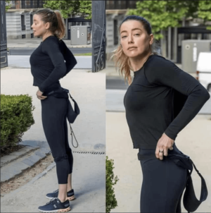 Amber Heard Anal Porn - Caught on 4k. Amber Heard in Spain the other day just before she was about  to take a crap on the sidewalk. : r/shitposting