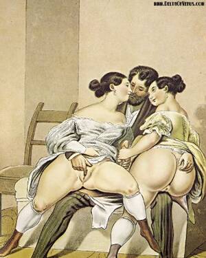 19th Century Porn Illustrations - 19th Century Erotic drawings Porn Pictures, XXX Photos, Sex Images #3841918  - PICTOA
