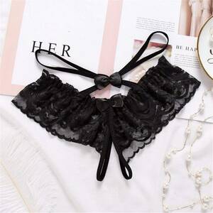 crotchless panty outfit - wangjian& Sexy lingerie for women sexy underwear Sexy erotic open crotchless  panties porn transparent lace crotchless underwear sexual clothes  g-string,black : Amazon.co.uk: Fashion