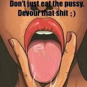 cartoon lesbians tongue in pussy - Don't Just Eat Pussy. Devour That Shit ;) seriously Oral is the Â· Sexy  CartoonsAdult ...