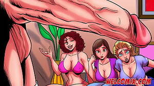 Dick Cartoon Porn - A huge penis! A terrifying secret - Nerd Stallion - XVIDEOS.COM