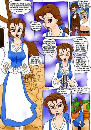 Drunk Belle Porn - Belle Porn comic, Rule 34 comic, Cartoon porn comic - GOLDENCOMICS