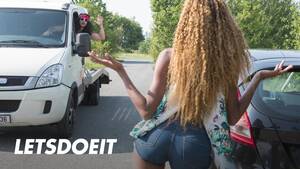 light blonde interracial - Brazilian Babe Luna Corazon Interracial Fuck with Mechanic - LETSDOEIT -  Pornhub.com