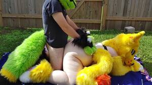 Anthro Costume Porn - Furry Backyard Sex - Pornhub.com