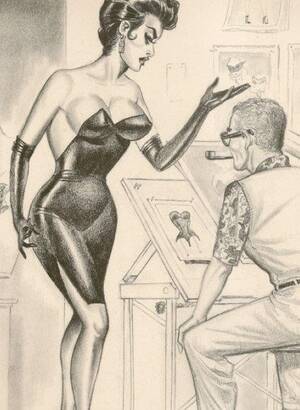 1950s Porn Art - Soft-Core Hard-Boiled Pulp: The X-rated Illustrations Banned In 1950s New  York - Flashbak