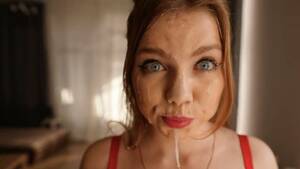 cum record - THIS IS RECORD SPERM ON FACE! my Sister was Interfering with my Play