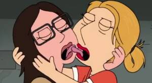 family guy lesbian - Family Guy - Lois Griffin Kisses A Girl In Prison