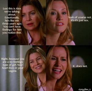 Meredith Grey Pussy - Lexie and Meredith