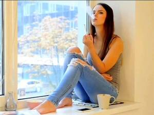 brunette teen smoking - Watch Cute Brunette Smoking Fetish - Teen, Fetish, Smoking Porn - SpankBang