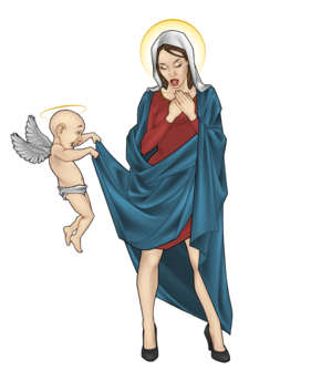 Mary Blasphemy Porn - Virgin Mary by Orr-Malus on DeviantArt