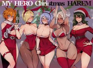 Anime Harem Porn Comics - MY HERO Christmas HAREM â€“ Ratatatat74 | 8muses