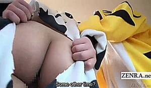 japanese wardrobe malfunction - Subtitled Japanese Group Cosplay Wardrobe Malfunction â€” PornOne ex vPorn