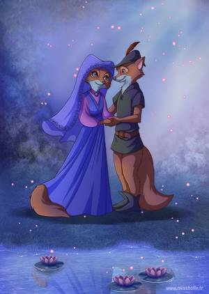 Disney Maid Marian Pussy - Maid Marian and Robin Hood, Disney style.