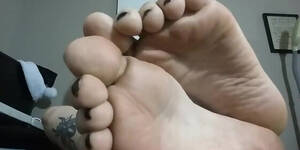 gothic high heel footjob - My Goth Bare Feet HD SEX Porn Video 7:58