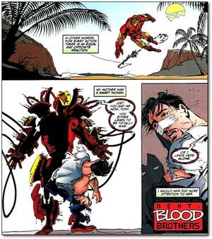 Nightcrawler X Angel Porn - ... next logical step and kidnaps Tony, takes him to a deserted island,  ties him spread-eagle to a tree and tortures him until he admits he loves  it back.