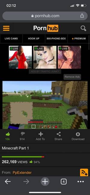 Minecrafthub - = Porn) HOOK UP 800-PHONE-SEX LIVE CAMS Share Add To Minecraft Part 1  262,169 VIEWS @ 94% From: PpExtender * PREMIUM Remove Ads Download - iFunny  Brazil