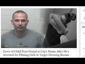 Gi Porn - Trove of Child Porn Found at Cop's Home After He's Arrested 4 Filming Gi.