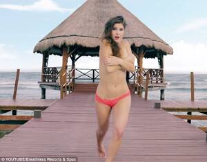Amanda Cerny Boobs Porn - The evolution of the bikini as worn by Amanda Cerny on video | Daily Mail  Online