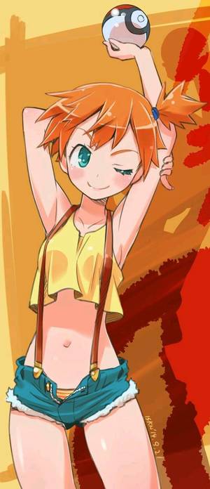 Famous Cartoon - The fake pics collection of very famous cartoon series PokÃ©mon girl misty  nude and naked pics