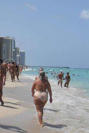 miami nudist beach pics gallery - File:Haulover-beach-nude-bathers.JPG