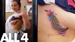 extreme tattooed boobs - Beautiful Breast Tattoo | SeXXXy Tats