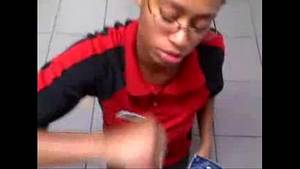 ebony fucking in gas station - 
