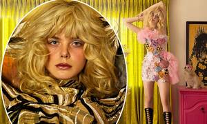 Elle Fanning Porn Galleries - Elle Fanning claims Rihanna would have liked her 'porn-inspired' outfits in  Live by Night | Daily Mail Online