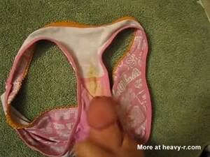 licking used panties - Cumming In Dirty Teen Panties