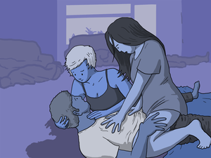 2 Girl Threesome Porn Story - A hot threesome story: two girls, one guy, and a little bit of shame