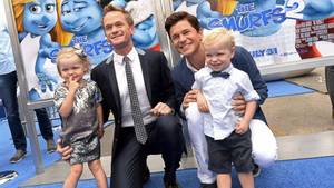 David Burtka Gay Porn - PHOTO: Neil Patrick Harris, second from left, and partner David Burtka are  joined