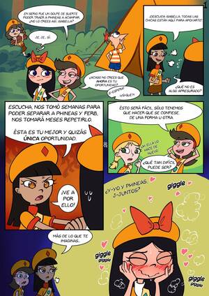 Camping Phineas And Isabella Porn - Pitching Tents â€“ Phineas and Ferb - Ver Comics Porno Gratis