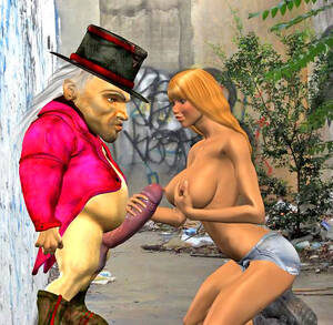 3d Cartoon Porn Midget - Horny midgets enjoy fucking babes twice their size at 3dEvilMonsters