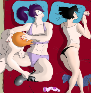 Futurama Leela Panties Porn - Rule 34 - amy wong ass bedroom boots female futurama human male nude panties  philip j fry ponytail sleeping straight tied hair turanga leela | 794875