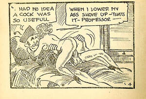 50s Comics - Professor Makes Jane An Honor Student