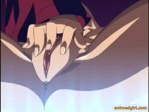 hentai finger fucking - Chained hentai gets squeezing her tits and fingering pussy by shemale anime  - wankoz.com