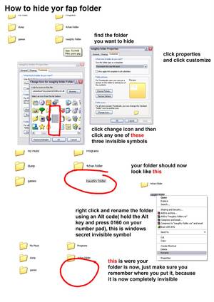 hide - Howto hide fap-folder 2.0